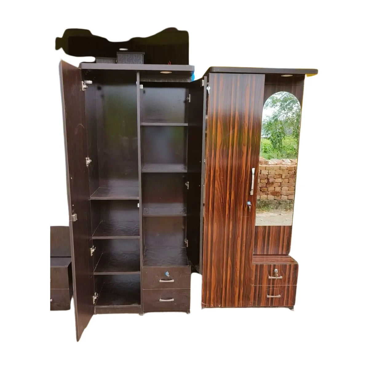 Kanfedens 2-in-1 wardrobe and dressing table storage