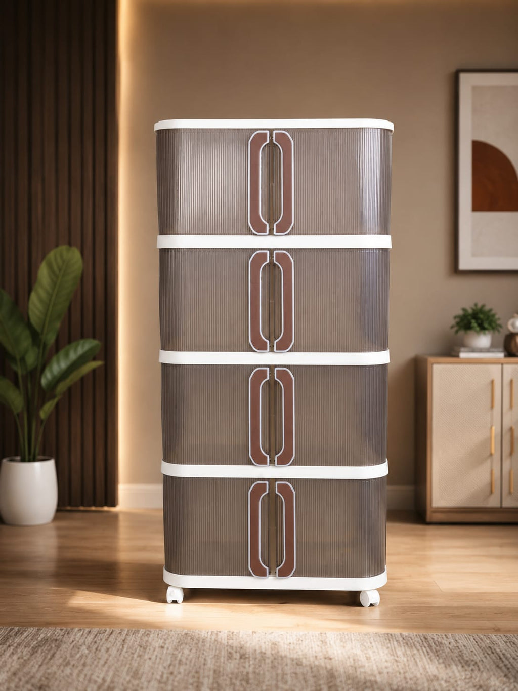 Elegant Home 4-Tier Storage Organizer