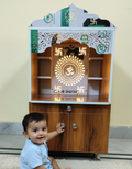 Kanfedens Home Temple | 36 x 24 x 16 Inch | 3 Decorative Lights